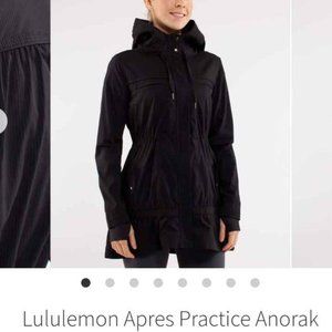Lululemon Apres Practice Anorak Size 4